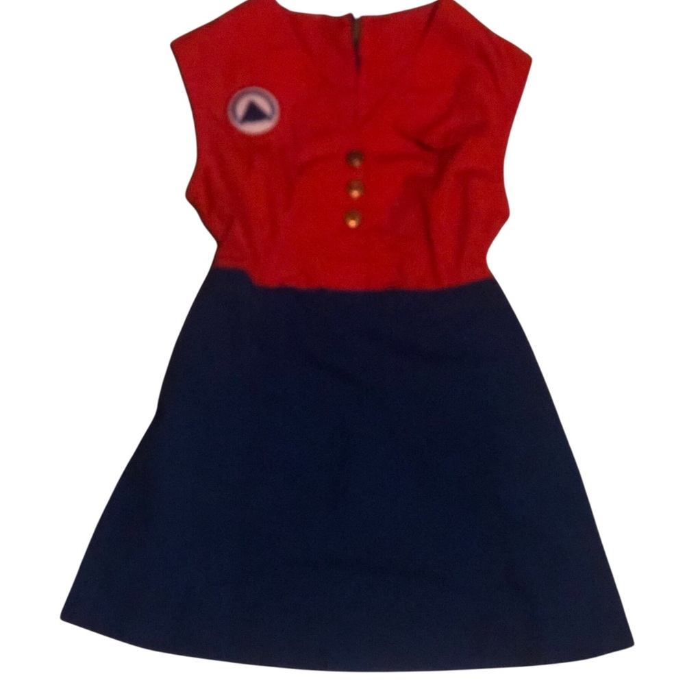 Vintage Blue Birds Campfire Girls Uniform 1960’s Approx Size 4/5